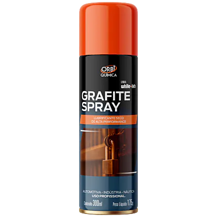 Grafite Spray Orbi Química Lubrificante seco