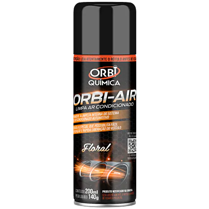 Limpa Ar-Condicionado Orbi-Air Orbi Química 200 ML Floral