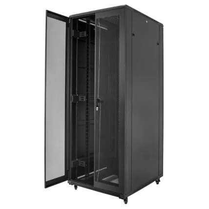 Rack Fechado Para Piso 19" Evus EV-DFP8044 44U x 800 x 1000mm Preto