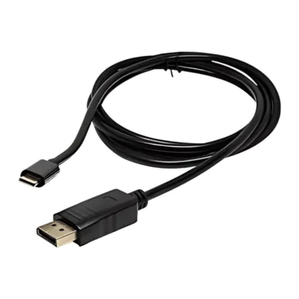 Cabo NWT Display Port Macho 1.2V 4K 60Hz Para Tipo C Macho 1,8m