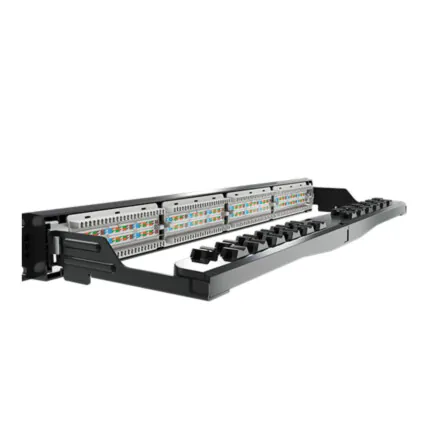 Patch Panel Sohoplus T568A/B Cat5E 24 Portas