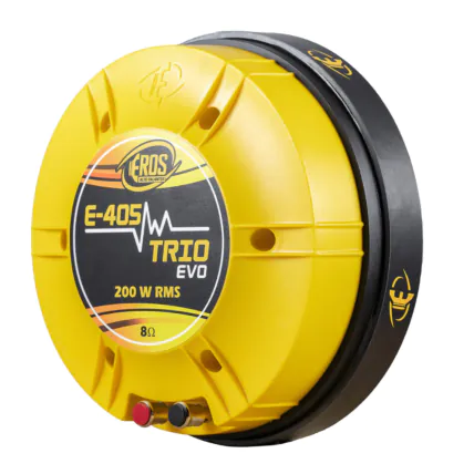 Driver Eros E405 Trio Evo 200W 8R Amarelo 