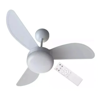 Ventilador de Teto Ventisol Fênix Inverter 3 Pás Com Controle Remoto Branco Bivolt