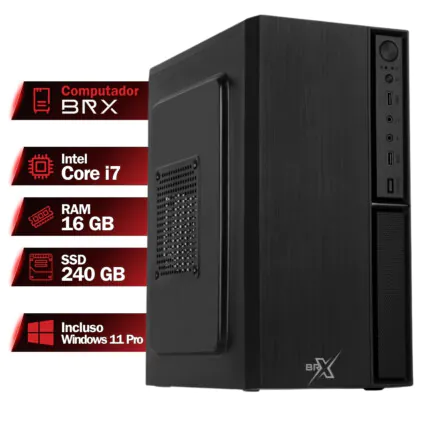 Computador BRX I7 2600 16GB SSD 240G Windows 11 Pro